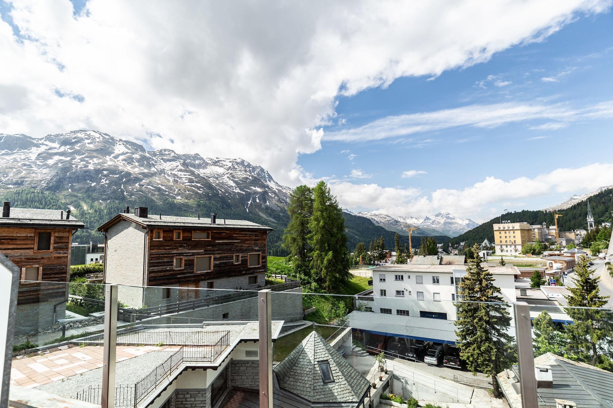 Hotel Baeren Санкт-Мориц Экстерьер фото