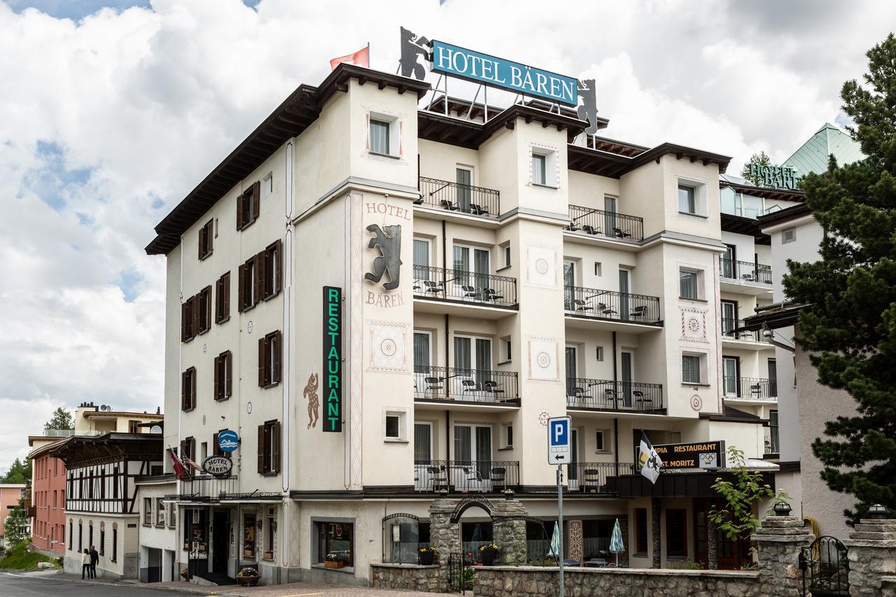 Hotel Baeren Санкт-Мориц Экстерьер фото